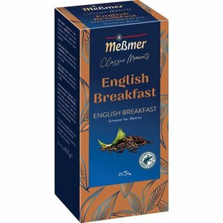 Meßmer Classic Moments Tee English Breakfast, 1,75g, 25...