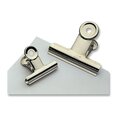 Briefklemme Bulldog, 75mm, silber
