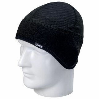 UVEX 9790016 Wintermütze mit Ohrschutz, Gr. L/XL, schwarz
