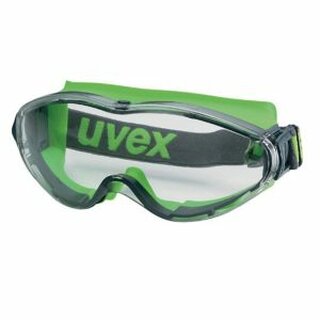 Uvex 9302275 Ultrasonic Vollsichtbrille grün/grau