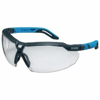 Uvex 9183265 I-5 Schutzbrille schwarz/blau