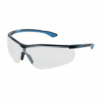 Uvex 9193838 Sportstyle Schutzbrille schwarz/blau