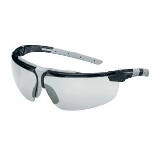 Uvex 9190280 I-3 Schutzbrille schwarz/grau