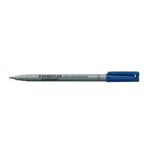 OHP-Stift Staedtler Lumocolor 311S, wasserlslich, Strichst.: 0,4mm, blau