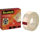 Klebefilm Scotch Crystal C6001933, 19 mm x 33 m,...