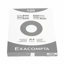 Exacompta 13206E Karteikarte A4 kariert Wei 100 Stck