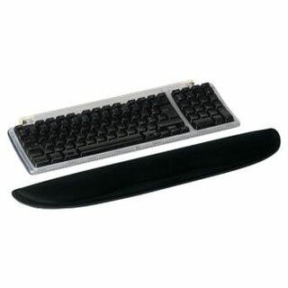 Tastaturauflage schaumgepolstert schwarz