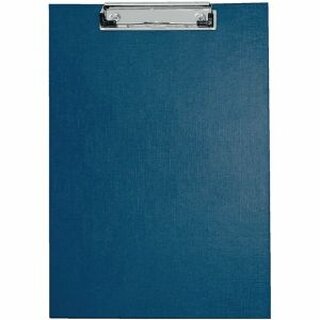 Klemmbrett Veloflex 48149, A4, PVC-kaschiert + kartonverstrkt, blau