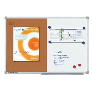 Kork-Weißwandtafel Legamaster 102454, Maße: 90x120cm, mit...