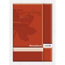 Notizblock Landre 367505007, A5, kariert, Recycling, mit...