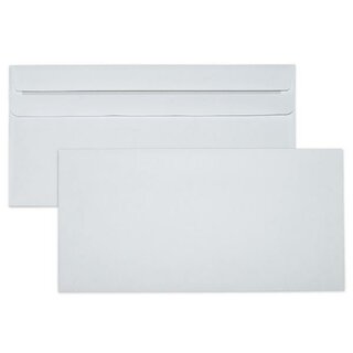Briefumschl�ge DIN lang, ohne Fenster, SK, 75g, wei�, 100 St�ck