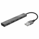 USB-Hub Trust 14591 Vecco, 4-Ports, schwarz