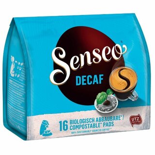 Kaffeepads Senseo Entkoffeiniert, 16 Pads