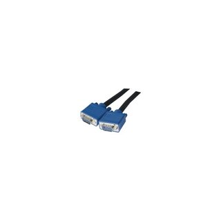 SVGA-Kabel 3M 3C9W, Plug + Play, Länge: 3m, schwarz/blau