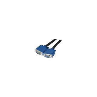 SVGA-Kabel 3M 3C9W, Plug + Play, Lnge: 3m, schwarz/blau