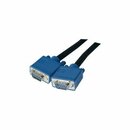 SVGA-Kabel 3M 3C9W, Plug + Play, Lnge: 3m, schwarz/blau