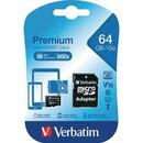 SDXC-Card Verbatim 44084, Speicherkarte, 64GB