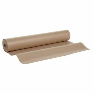 Packpapier, 70 g/qm, Rolle: 100 cm x 300 m, Kerndurchmesser: 2,54 cm, braun