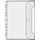 Prospekthülle Jumbo, für 30 Blatt, PP, A4, 0,2mm, transparent