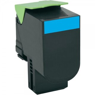 Rckgabetoner Lexmark 80C2HCE, Reichweite: 3.000 Seiten, cyan