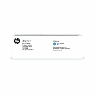 Toner HP CF301AC Contractual Cartridge, Reichweite: 32.0000 Seiten, cyan