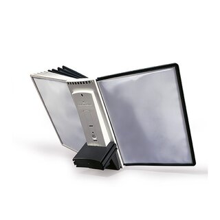 Sichttafel Durable Sherpa 5811, A4, grau/schwarz, 10 Stück