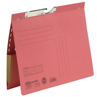 Pendelhefter Elba 90463, kaufmännische Heftung, rot