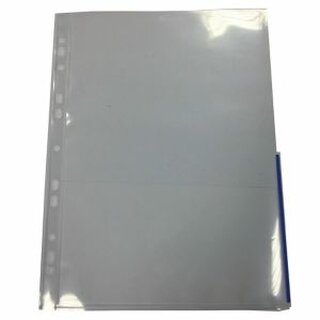 Prospekthlle Foldersys 46325, A4, PP, Strke: 0,11mm, blau