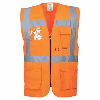 Portwest S476 Warnschutzweste Berlin Executiv S476, Gre: L, orange