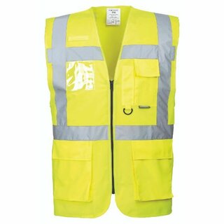 Portwest S476 Warnschutzweste Berlin Executiv S476, Gre: 2XL, gelb