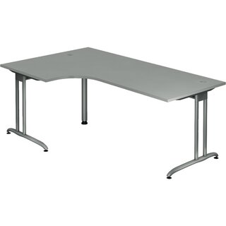 Schreibtisch VBS82/5, verstellbar, Gre: 200 x 120, grau