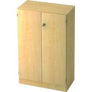 Schrank Hammerbacher, mit Holztren, 1 Boden, Mae: 80 x...