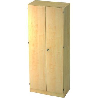 Schrank Hammerbacher, mit Holztren, 2 Bden, Mae: 80 x 200,4 x 42 cm, ahron