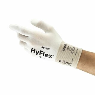 Ansell Schutzhandschuhe 48-105, Hyflex, Mehrzweck, Größe...