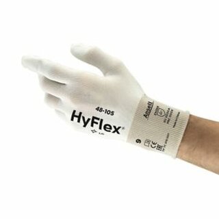 Handschuhe Ansell 48-105, Hyflex, fr leichte Arbeiten, Gre: 7, 1 Paar