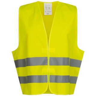 Wicatex Warnweste Harald, Einheitsgröße, fluoreszierend gelb