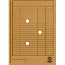 Umlaufmappe, aus Karton 250g, mit Gitterdruck +...