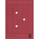 Umlaufmappe, aus Karton 250g, mit Gitterdruck +...