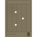 Umlaufmappe, aus Karton 250g, mit Gitterdruck +...