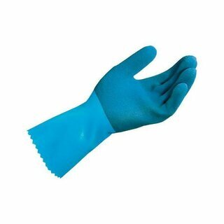 Latexhandschuhe Mapa Jersette 301, Farbe: blau, Gr��e 7