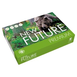 Kopierpapier New Future Premium, A4, 80g, weiß, 500 Blatt