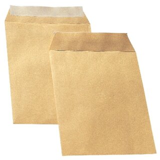 Comby Versandtasche, C5, gerippt, ohne Fenster, HK, 90g, braun, 500 Stck