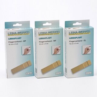 Fingerverband Leina 72000, 12 x 2cm, elastisch, 50 Stück