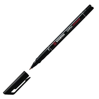 OHP-Stift Stabilo 841 SF, wasserfest, Strichstrke: 0,4mm, schwarz