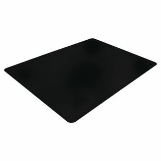 Bodenschutzmatte Cleartex, 120 x 150 cm, fr Hartbden, schwarz