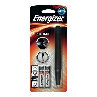 Taschenlampe Energizer Penlight, LED, 2x LR03/AAA, 8 Lumen, schwarz