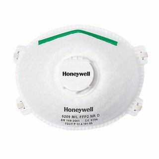 Halbmaske Honeywell 5209 FFP2 M Hygonorm.