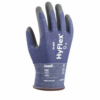 Schnittschutzhandschuhe Ansell HyFlex 11-561, ISO C, EN 388, Gr. 8, blau, 1 Paar