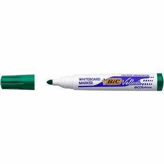 BIC Boardmarker ecolutions Velleda 1701, Rundspitze, 1,5 mm, grn 12 Stck