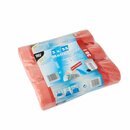 Papstar Abfallbeutel 12417, zum Zuziehen, 30l, rot 3 x 25...